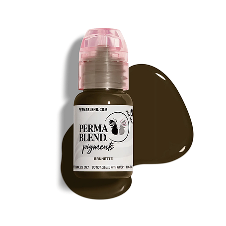 Пігмент для татуажу брів PERMA BLEND Brunette (USA), 15 мл, фото 1
