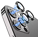 Захисне скло на камеру 2шт CDK для Apple iPhone 12 Pro | Lens Metal Ring Eagle Eye (015724) (black), фото 5