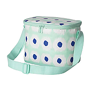 Сумка-холодильник IKEA SOMMAR 2017 білий блакитний 19x26 см 603.619.04