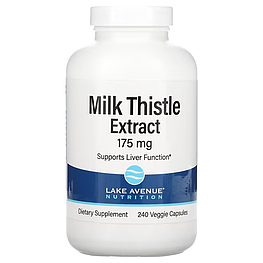 Milk Thistle Extract 175 мг Lake Avenue Nutrition 240 капсул