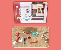 Дитячий іграшковий пилосос. підсвічування, мелодії, додаткова насадка, віник, совок, кульки, в кор 40*25,5*8см (8002), фото 2