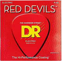 Струны для электрогитары Dr Strings RED DEVILS ELECTRIC - LIGHT HEAVY (9-46)