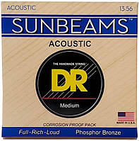 Струны для акустической гитары Dr Strings SUNBEAM ACOUSTIC PHOSPHOR BRONZE - MEDIUM (13-56)