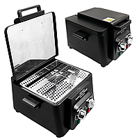 Сухожаровой шкаф для маникюра 300Вт, SM-360A, Черный / Сухожар для стерилизации инструментов / Стерелизатор