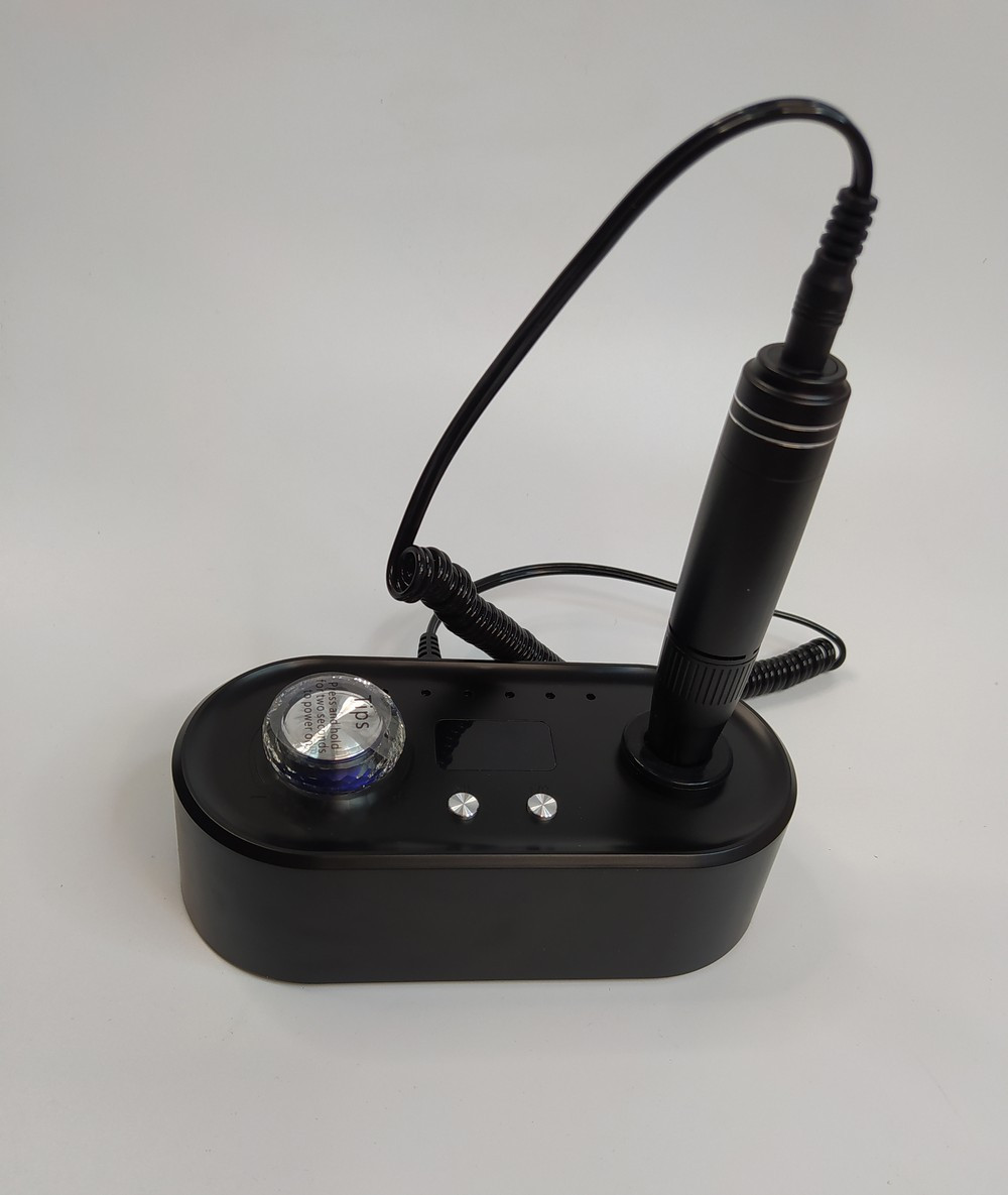 Фрезер для манікюру та педикюру Nail Drill UV-701 з підсвічуванням 35 Вт 40 000 об/хв Чорний, фото 1