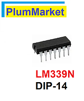 Микросхема LM339N DIP14