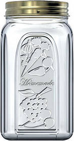 Банка Pasabache з кришкою для зберігання Homemade 1000мл 80385/sl(12)