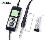 Паяльна станція портативна YIHUA 908D-II з дисплеєм, 18 W (Max:130W), 90-480 °C, фото 3