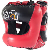 Боксерский шлем с пластиковым бампером RIVAL RHGFS3 Красный, S/M
