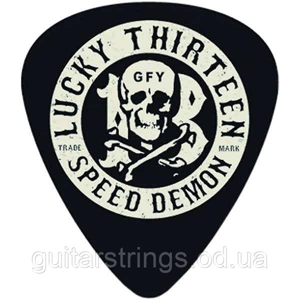 Медиатор Dunlop L15R.60L13C Lucky 13 Speed Demon 0.60 mm, фото 1