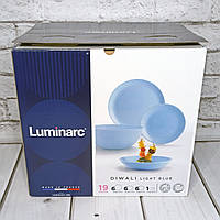 Сервиз Luminarc DIWALI LIGHT BLUE 19 предметов