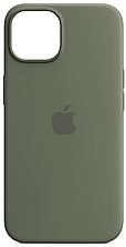 Силіконовий чохол iPhone 15 Apple Silicone Case — Olive