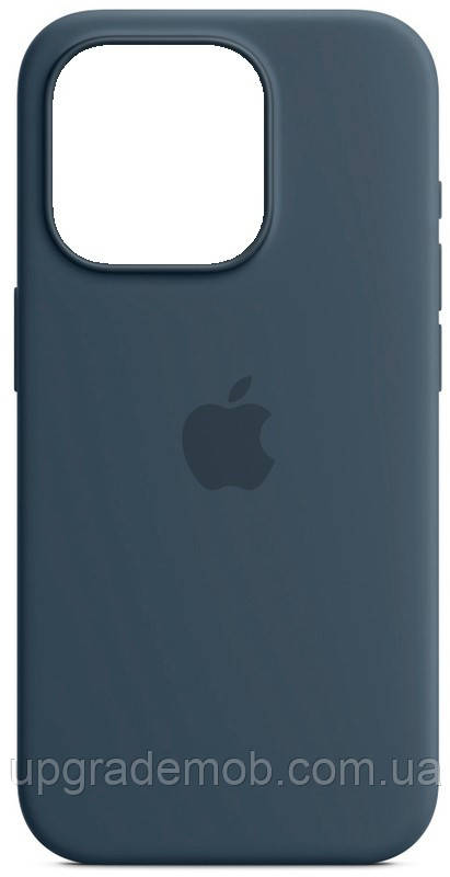 Силіконовий чохол iPhone 15 Pro Max Apple Silicone Case — Storm Blue, фото 1