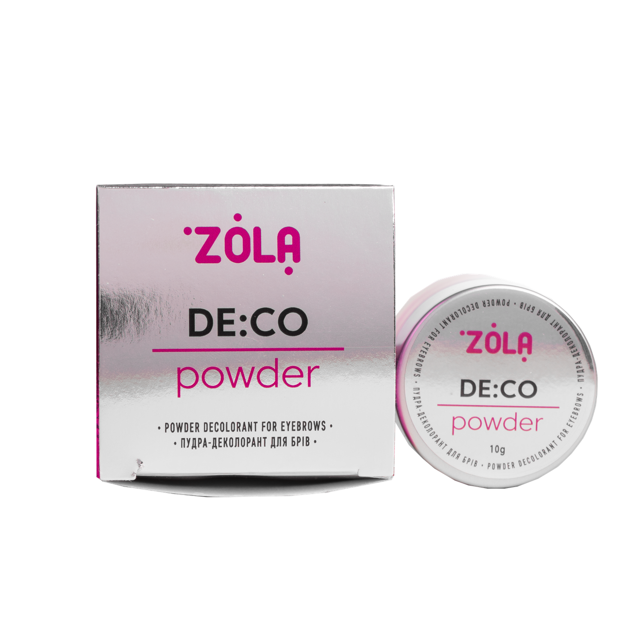 ZOLA DE:CO Powder Пудра-деколорант для брів, 10 г