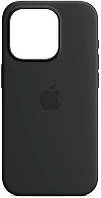 Силиконовый чехол iPhone 15 Pro Max Apple Silicone Case with MagSafe (анимация) - Black