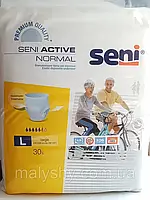 Подгузники-трусики для взрослых Seni Active normal L (Large) 30 шт. / Сени №3 (100-135см)