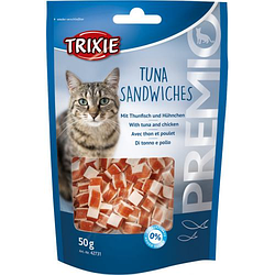 Ласощі для котів Trixie (Тріксі) Premio Tuna Sandwiches з тунцем та куркою 50 г