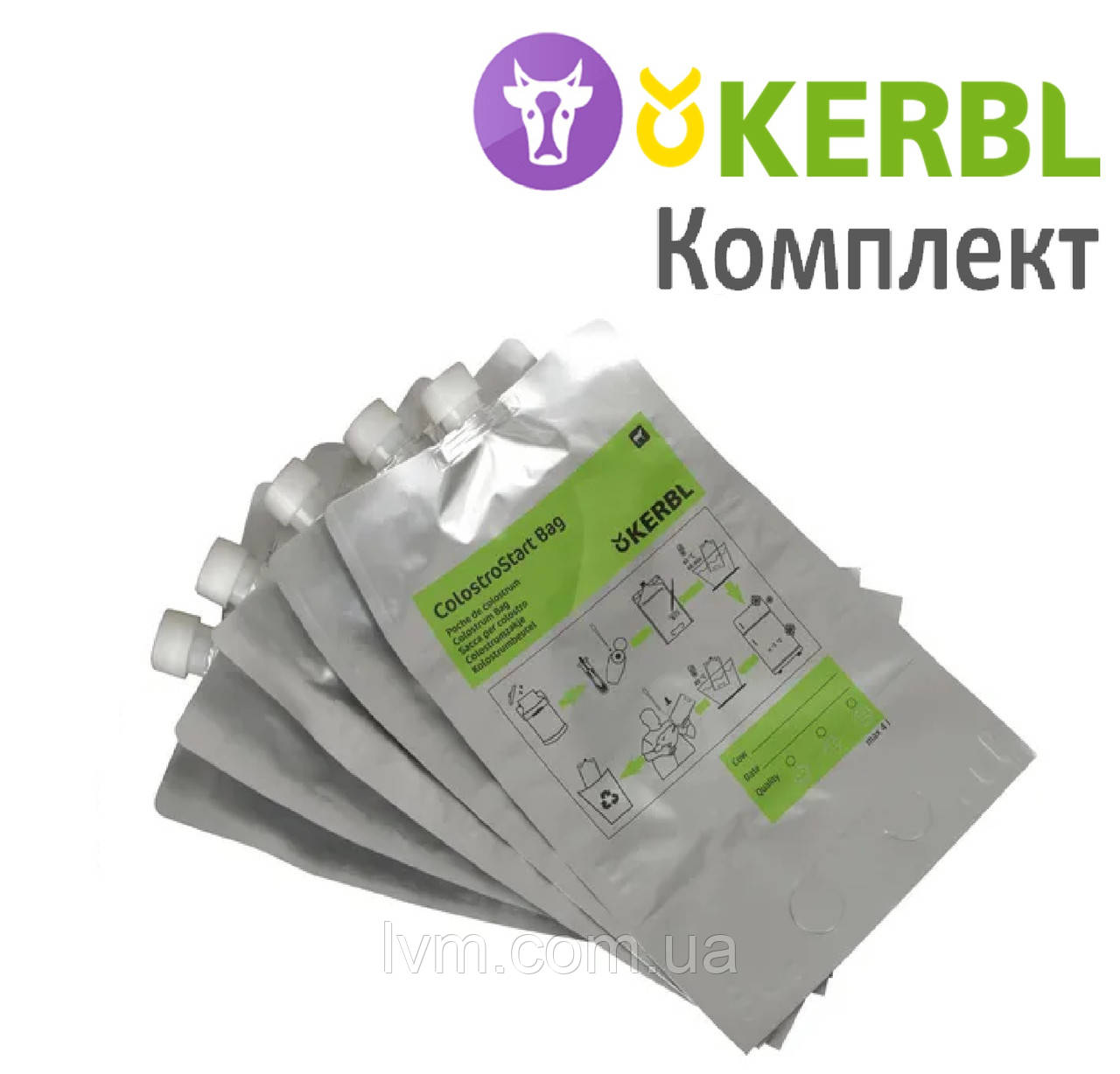 Пакет для заморозки молозива на 4л