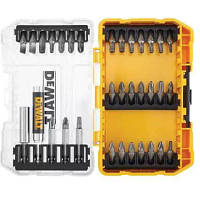 Набор бит DeWALT Phillips,Pozidriv, Torx, Slotted, L= 25, 50 мм, магнитные держатели, 25 шт, кейс (DT70709)