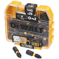 Набор бит DeWALT EXTREME FLEXTORQ, Ph2, L= 25 мм, 25 шт, кейс (DT70555T) - Вища Якість та Гарантія!