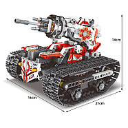 Розумний рухливий інтелектуальний робот 5 в 1 STEM програмування, дистанційне керування, фото 4