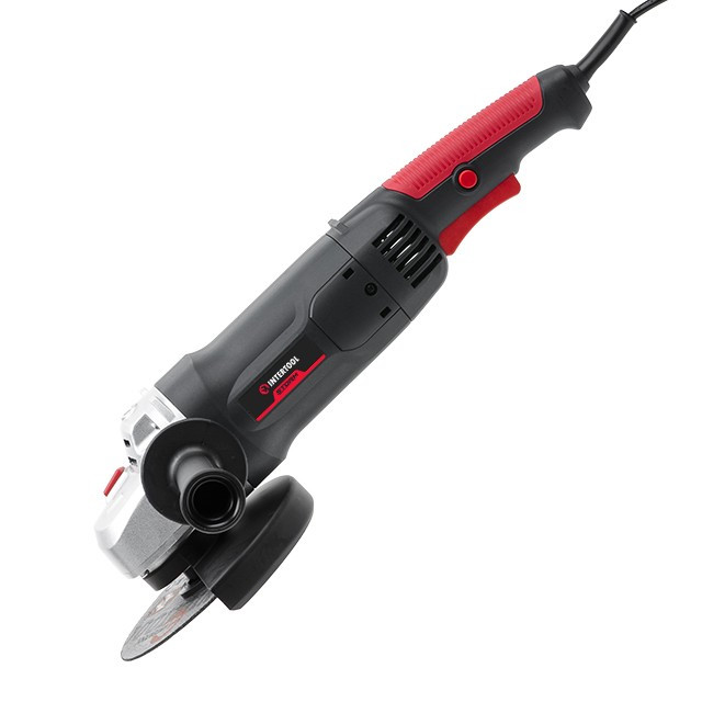 Шліфмашина кутова 1500 Вт, діаметр кола 150 мм, 8500 об/хв INTERTOOL WT-0226