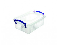 Пластиковый контейнер для хранения прямоугольный с крышкой 15 л 94010