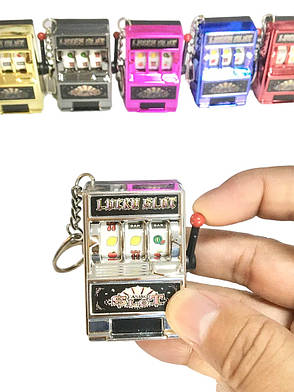 Брелок казіно срібний, фото 2