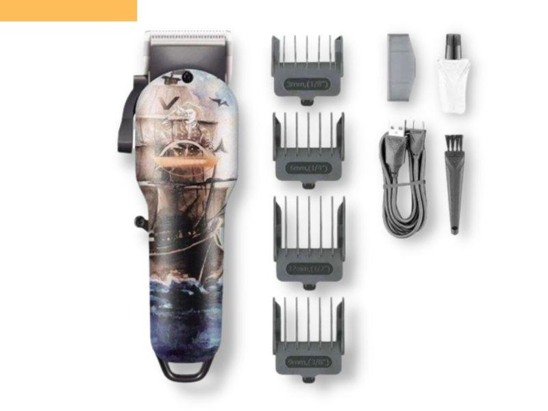 Професійна машинка для стрижки волосся триммер XRPO V-690 сіра (41888-V-690_388), фото 1