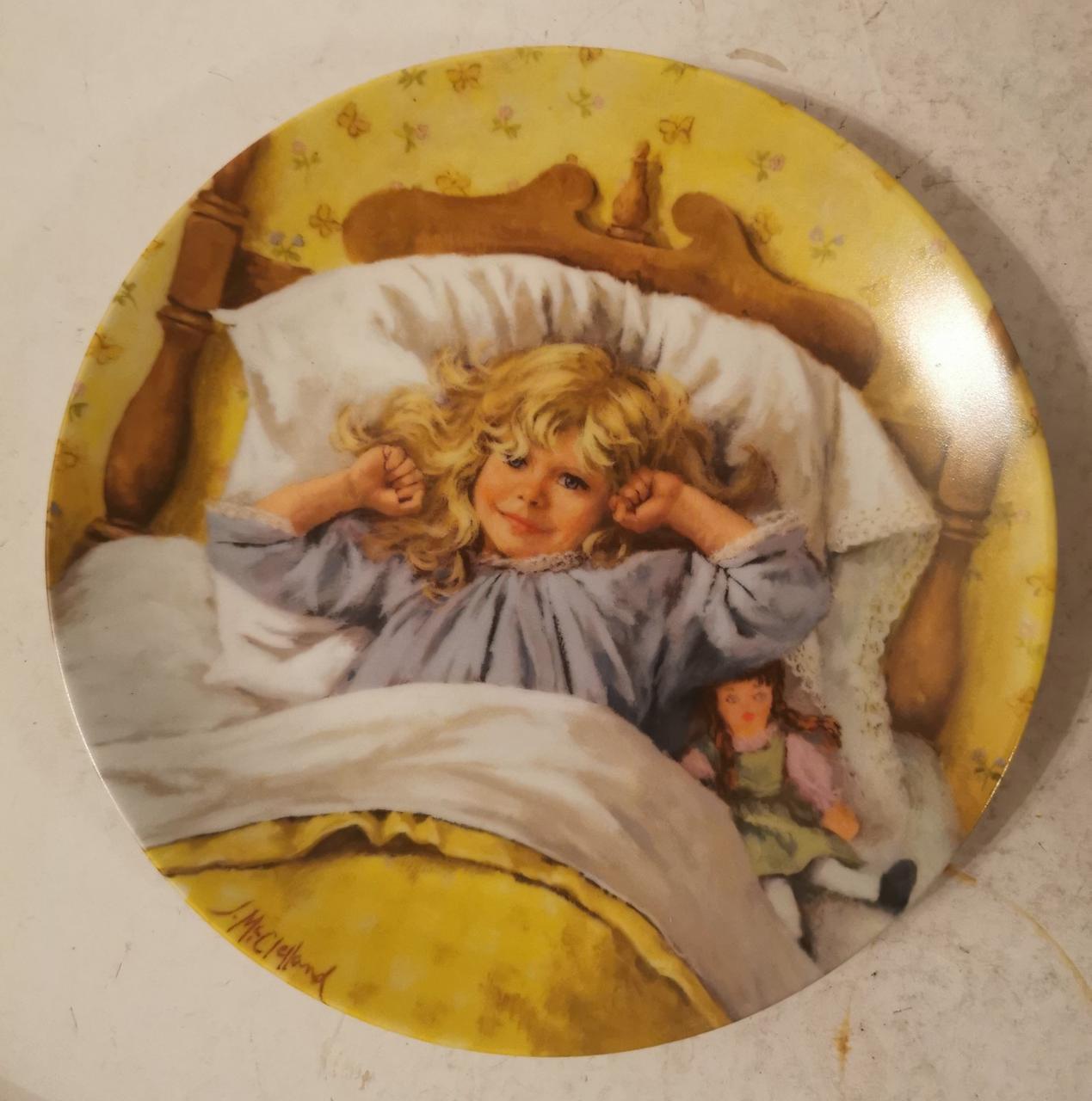 Колекційна, Порцелянова тарілка Пробудження, фото 1