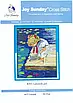 Набір для вишивання за нанесеною на канву схемою  "Lakeside girl ".AIDA 14CT printed , 30*37 см, фото 3