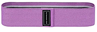 Фітнес-гумка тканинна Hip Resistance Band 20-32 кг Фіолетова