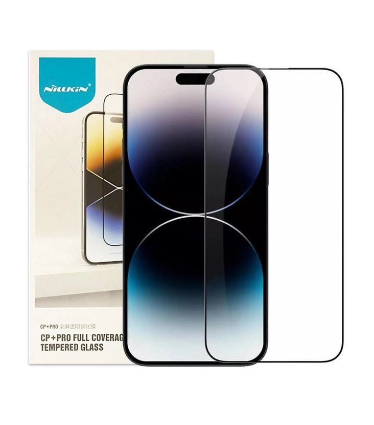 Захисне скло Nillkin Amazing CP+ PRO Full Glue для Apple iPhone 15 6.1'' 2023 Black (0.33 mm)