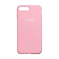 Чехол для iPhone 7 Plus для iPhone 8 Plus Silicone Case Full Size AA Цвет 06 Light pink