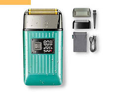 Електробритва сіткова для чоловіків для сухого та вологого гоління XPRO V-357 бірюза (41884-VGR V-357_689)