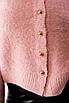 Кардиган жіночий рожевий 64015 ONE SIZE (2000000115184), фото 2