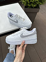Женские кроссовки Nike Air Force 1 Low White/Grey