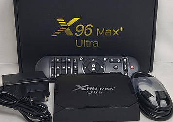 Андроїд смарт-тв приставка X96 MAX+Ultra 4гБ/32гБ