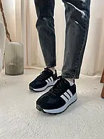 Женские кроссовки Adidas Retro E5 Black/White