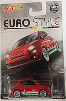 Hot Wheels Euro Style модель Fiat 500