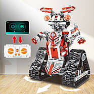 Розумний рухливий інтелектуальний робот 5 в 1 STEM програмування, дистанційне керування, фото 10