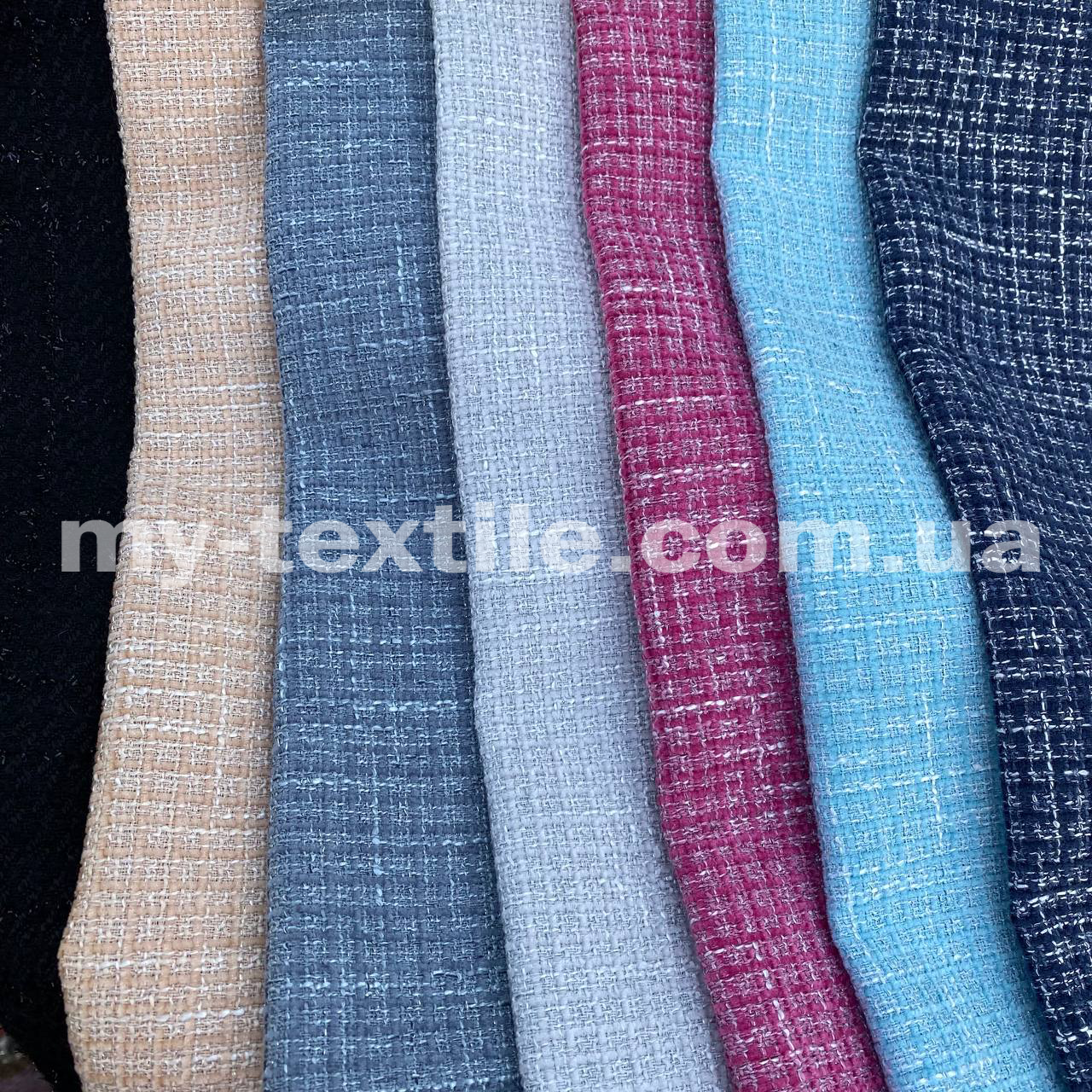 Костюмна тканина Шанель твід 300 г/м2, 150 см,, фото 1