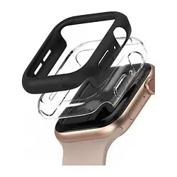 Чохол для смарт-годинника Ringke Slim Case для Apple Watch 4/5/6/SE 44 mm Matte Black (RCA4909)