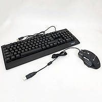 Комплект клавиатура и мышка для пк компьютера M-710 | Игровой комплект мышь и YQ-954 клавиатура usb sss