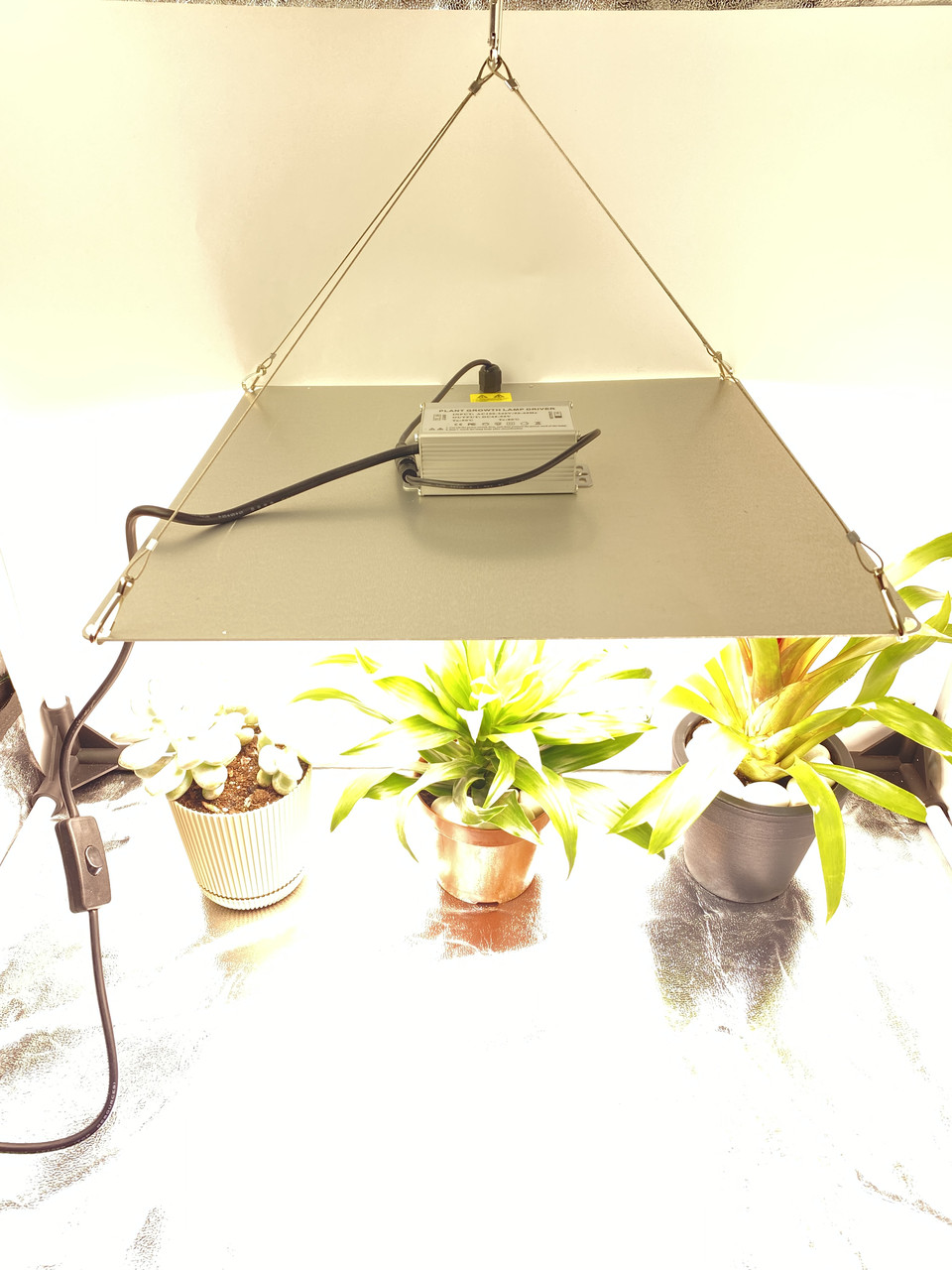 Фітолампа від Розетки 120 W 300 LED <unk> Повний спектр, Лампа для рослин, Гроубокс, Парник, Теплиця, Зелень. ||