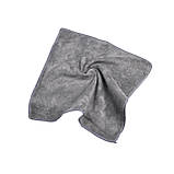 Серветки з мікрофібри 35х35 см набір 5 шт, ганчірки для прибирання універсальні для кухні, авто, фото 6