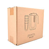 Набір для напоїв пластиковий глечик з фільтром + 4 склянки, фото 8