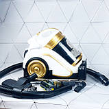 Пилосос для прибирання вовни тварин Rainberg, потужна турбощітка в комплекті, фото 9