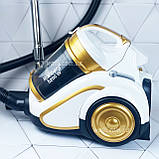 Пилосос для прибирання вовни тварин Rainberg, потужна турбощітка в комплекті, фото 10