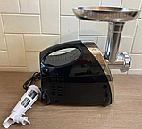 Електром'ясорубка з насадками Rainberg 3800Вт соковитискач 2в1 для томатів зі шнеком, фото 4